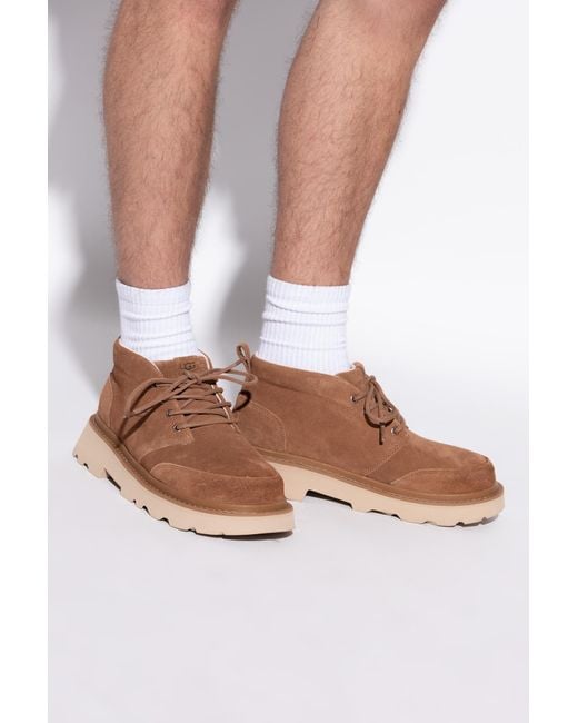 Ugg White Suede 'Chukka' Shoes for men