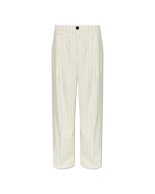 AllSaints White "Olga" Trousers