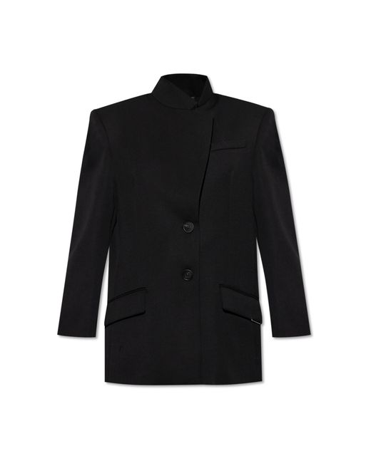 The Attico Black Wool Blazer
