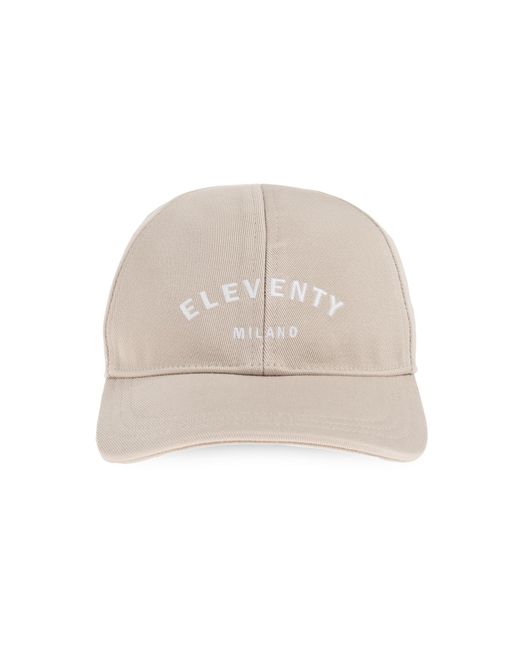 Eleventy Natural Baseball Cap for men