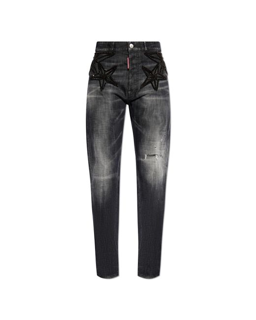 DSquared² Black '642' Jeans