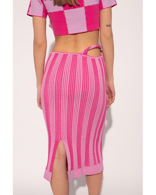 Womens Skirts Jacquemus Skirts Save 17% Jacquemus Synthetic Skirt in Pink 