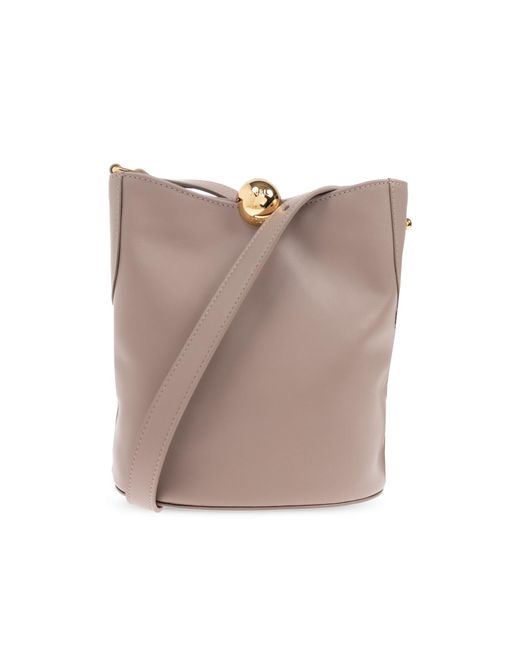 Furla Brown Shoulder Bag "Sfera Soft Mini"