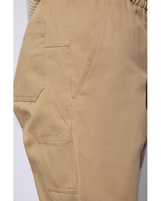 A.P.C. Natural ‘Chuck’ Cotton Trousers for men
