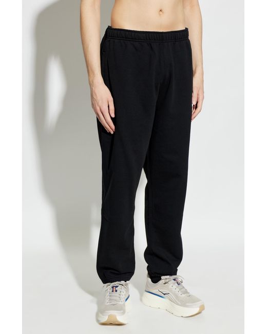 Canada Goose Blue Sweatpants With Logo Patch for men
