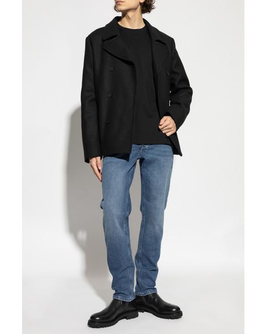 DIESEL Black Jacket 'W-Haley-Wrd' for men