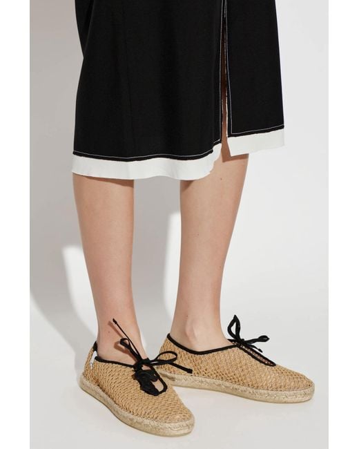 KENZO Brown Espadrilles With Logo