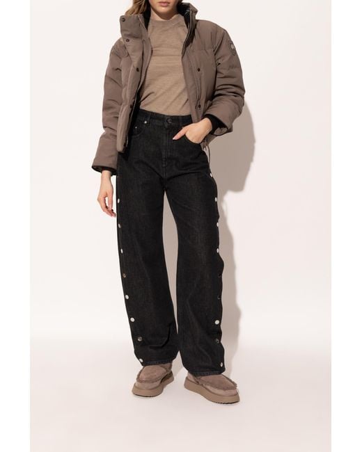 Inuikii Brown “Shearling Micro” Snow Boots