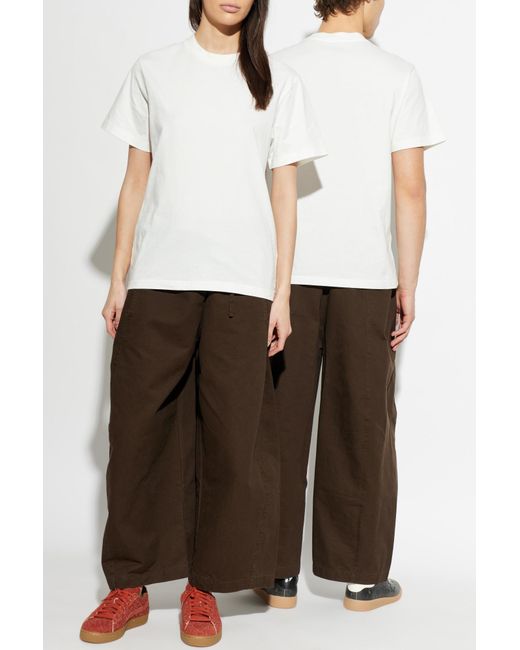 Entire studios White Cotton T-Shirt