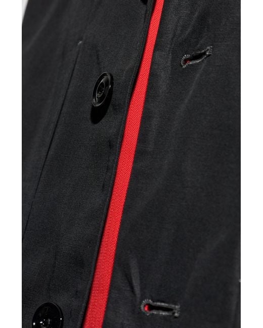 Lemaire Black Jacket With Pockets for men