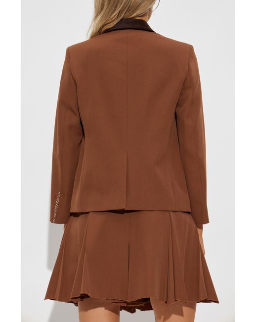 Marni Brown Wool Blazer