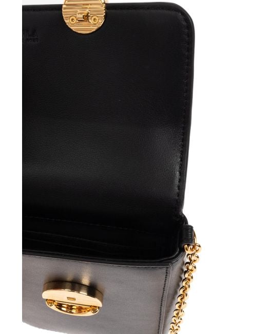 Furla Black Shoulder Bag "Sfera Vertical"