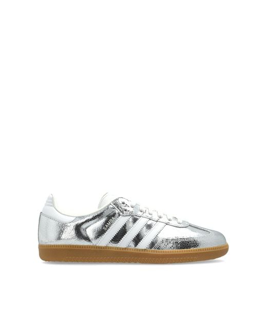 Adidas Originals Metallic Sports Shoes Samba Ow W
