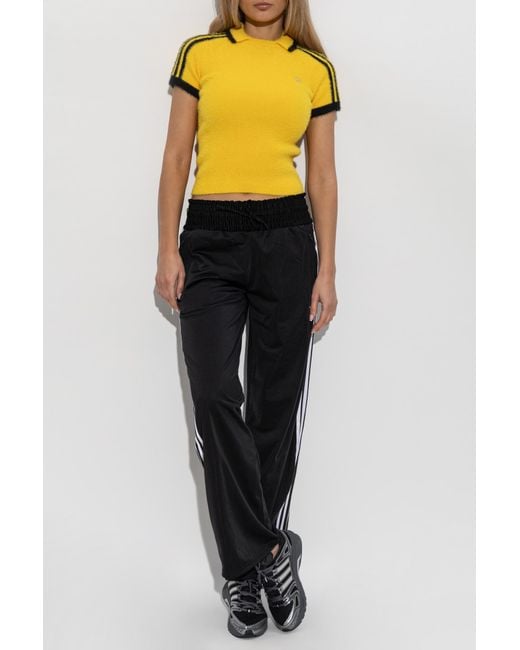 Adidas Yellow T-Shirt With Logo