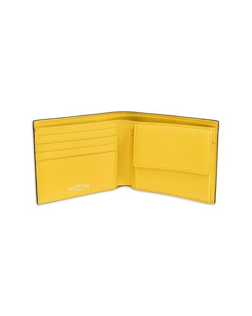 Balenciaga Black Wallet With Logo for men