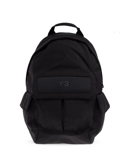 Y-3 Black Backpack With Logo,