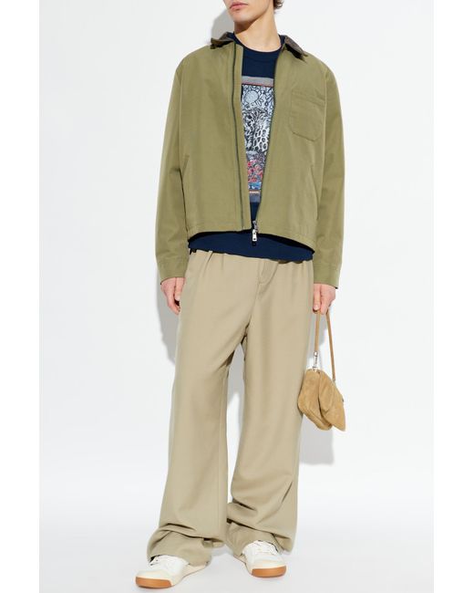 Etro Blue Sweatshirt With Print for men
