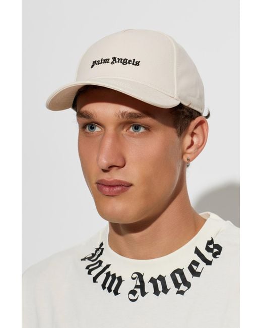 Palm Angels Natural Baseball Cap for men
