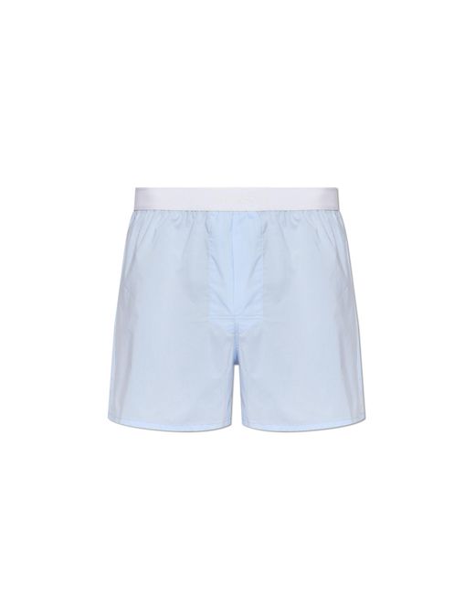 Tom Ford Blue Boxers With A Striped Pattern for men