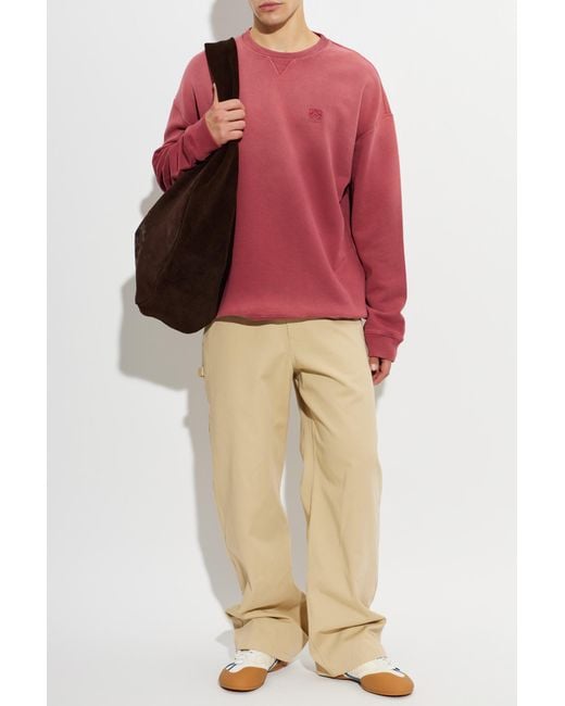 Loewe Sweatshirt With Embroidered Logo for men