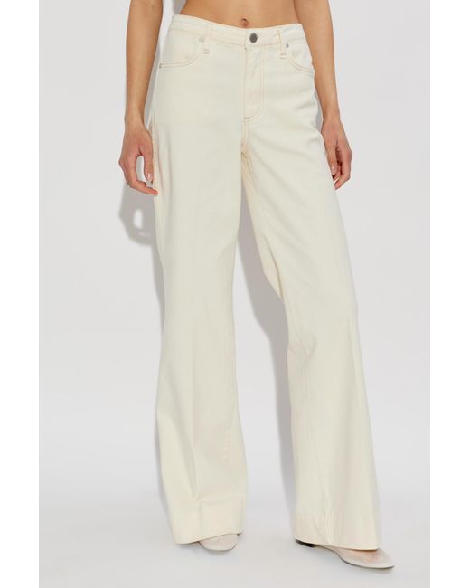Rag & Bone Blue Flared Leg Jeans