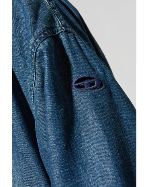 DIESEL Blue Jacket 'D-Krap-S6' for men