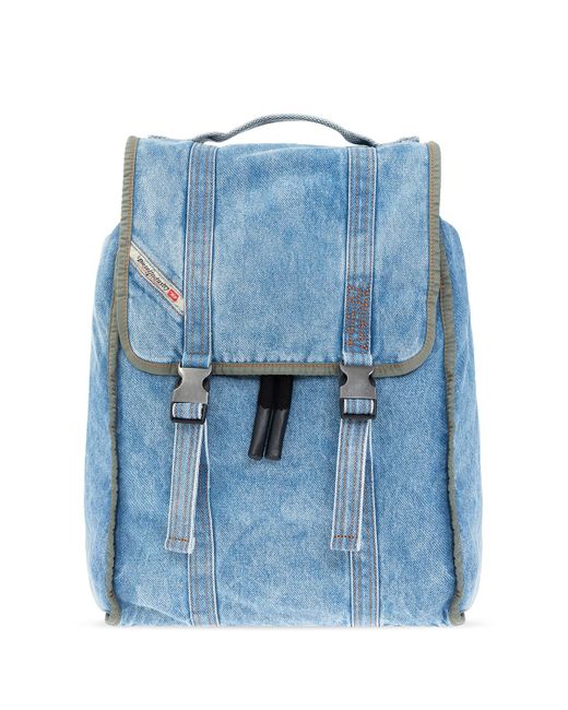 DIESEL Blue 'jacob' Backpack for men