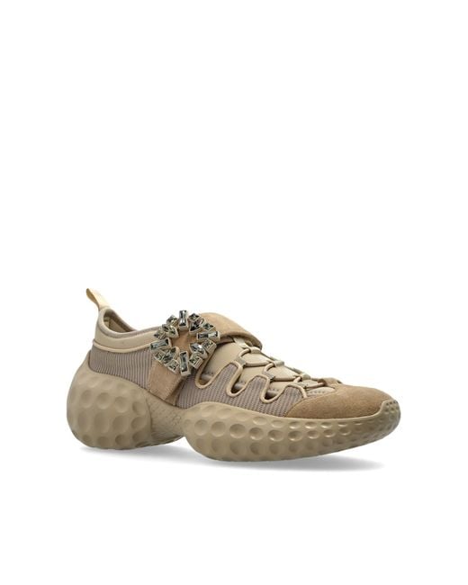 Roger Vivier Natural "Viv" Run Sports Shoes