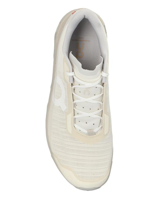 On Shoes White Cloudmster Void Sports Shoes for men