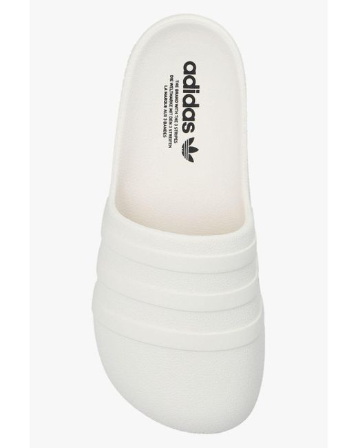 adidas Originals 'adifom Adilette' Slides in White for Men | Lyst