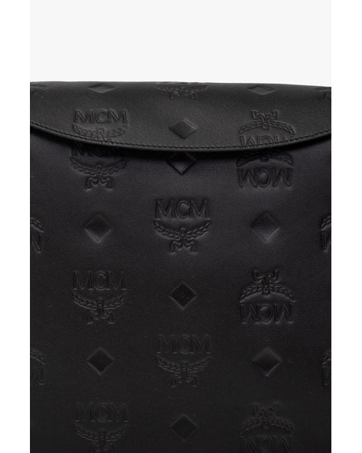 MCM aren Large Shoulder Bag in Black for Men Lyst UK