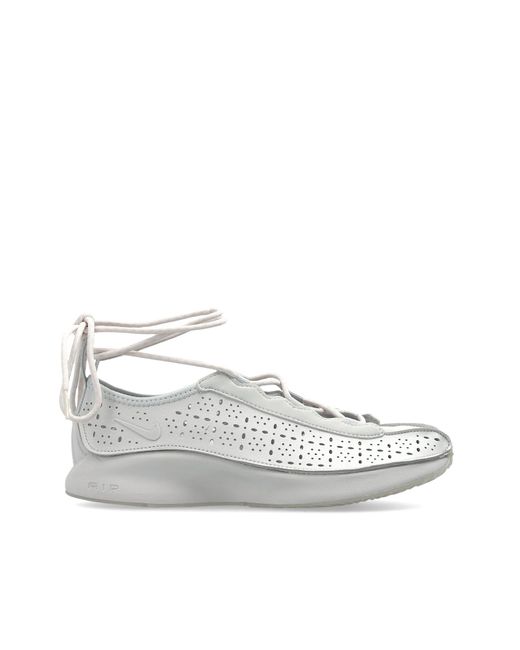 Nike White Sport Shoes "Air Superfly Fmme"