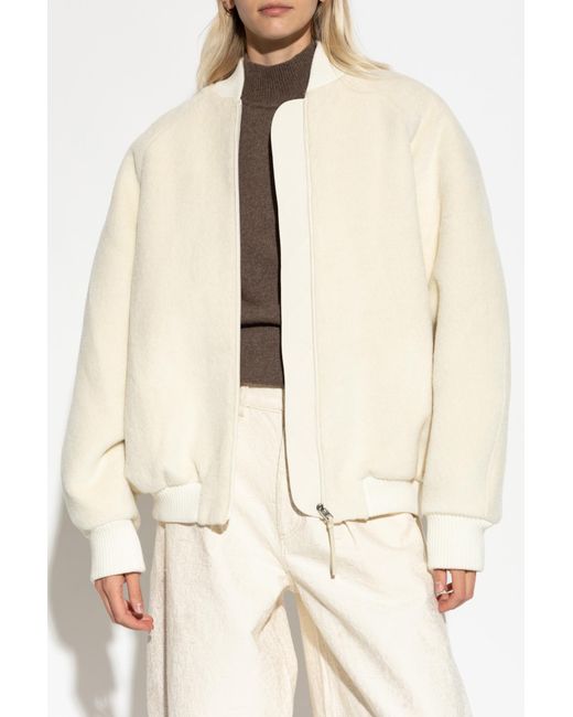 Jacquemus Natural 'Pilu' Bomber Jacket