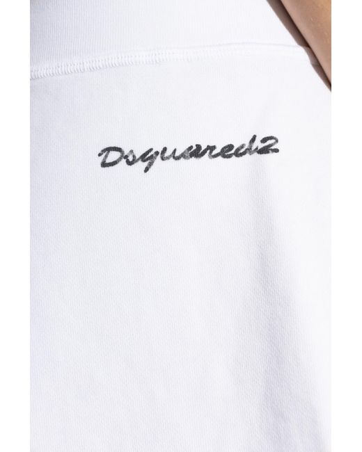 DSquared² White Hoodie