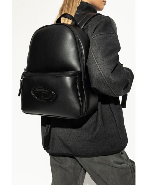 DIESEL Black Backpack Holi-D Backpack