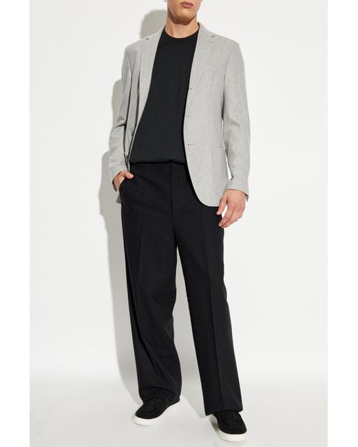 Eleventy White Wool Blazer for men