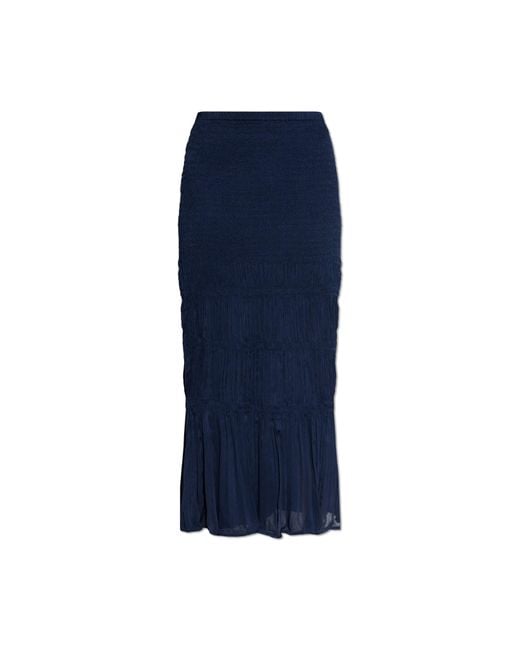 By Malene Birger Blue 'Ilona' Skirt