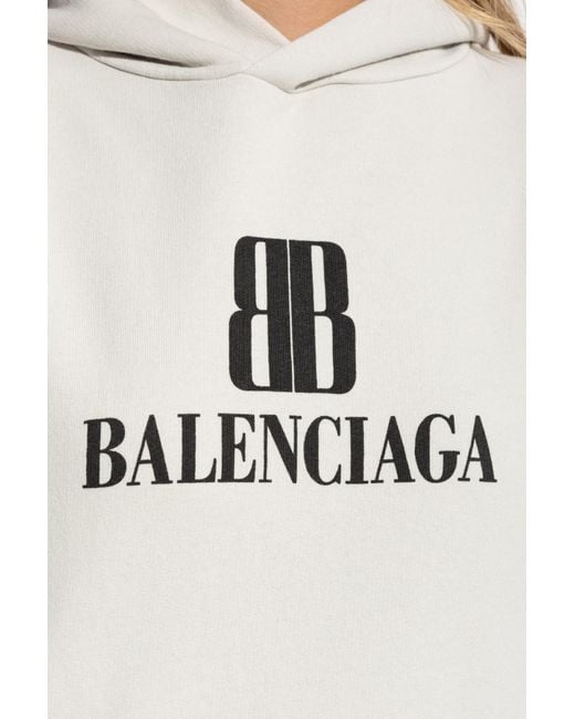 Balenciaga White Hoodie