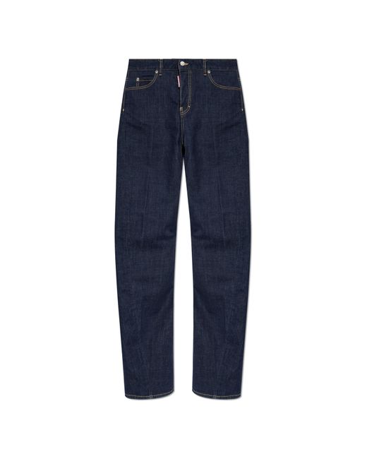 DSquared² Blue 'D2 Twisted' Jeans