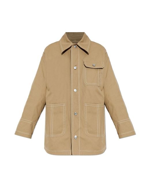 AMI Natural Jacket With Pockets