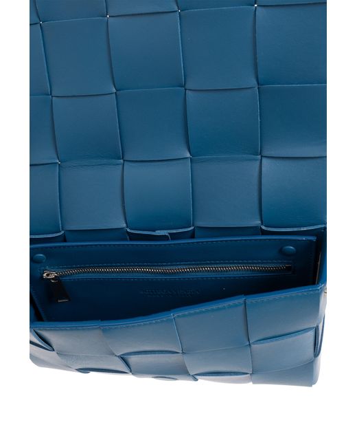 Bottega Veneta Blue 'cassette Medium' Shoulder Bag, for men