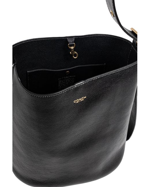 Coach Bleecker Shoulder Bag In Black Lyst Uk