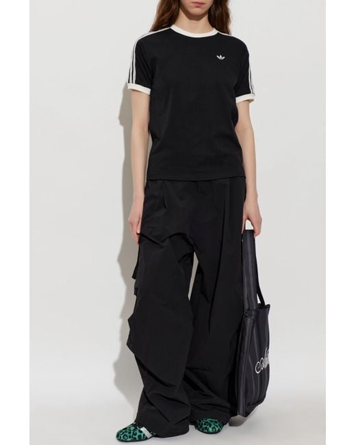 Adidas Originals Black T-Shirt With Logo
