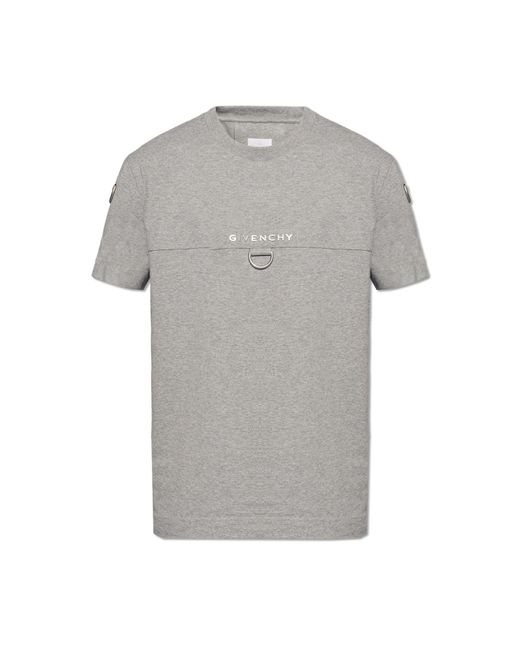 Givenchy Gray T-shirt With Logo, for men