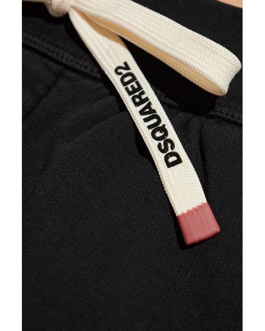 DSquared² Blue Sweat Shorts for men