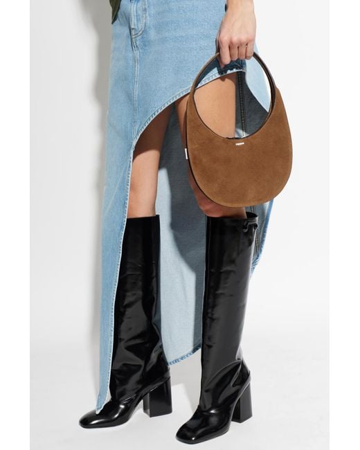 Coperni Brown Shoulder Bag With Logo