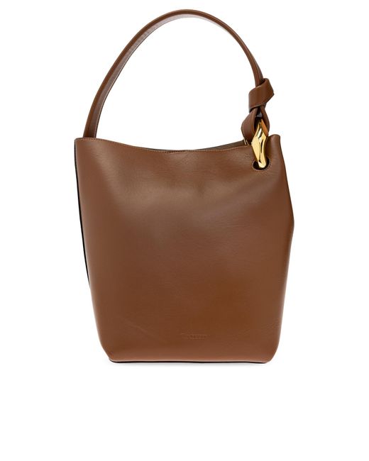 J.W. Anderson Brown Shoulder Bag 'Corner' Type 'Bucket'