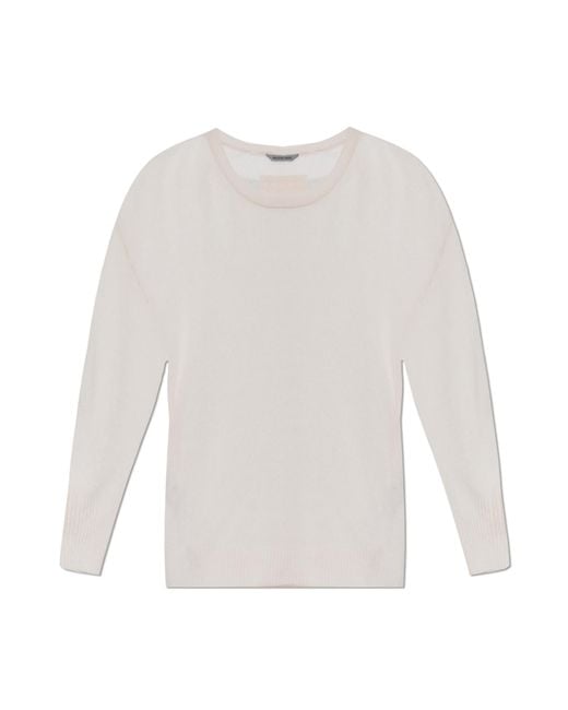 Balenciaga White Cashmere Sweater