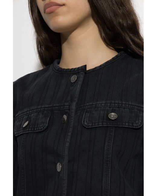 DIESEL Black Jacket 'De-Grafy'