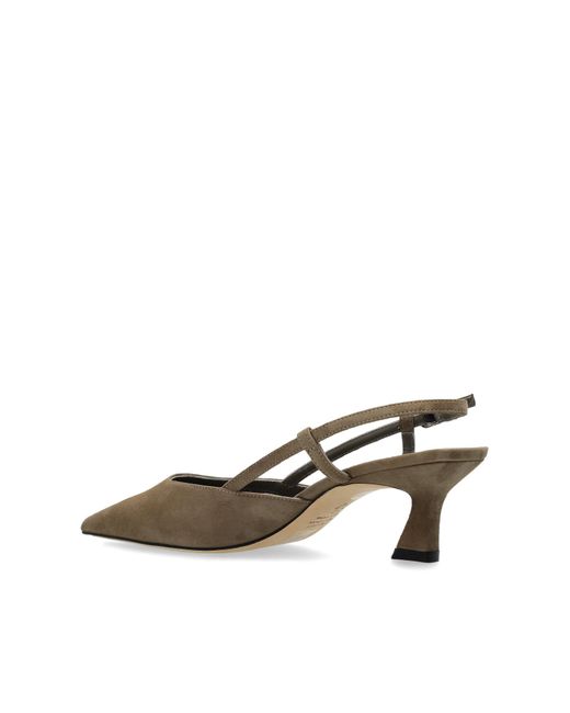 Stuart Weitzman Natural "Vinnie" Shoes